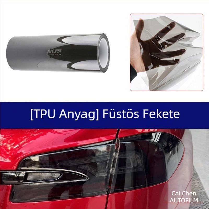 Caichen TPU védőfólia fényszórókhoz autókhoz és motorkerékpárokhoz – első fényszóró, fény által vezérelt színváltó fólia