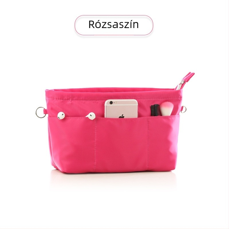 Utazási kozmetikai táska Red Tadpole — nylon, smink tárolás és belső támasz, alak: fordított trapéz és gombóc