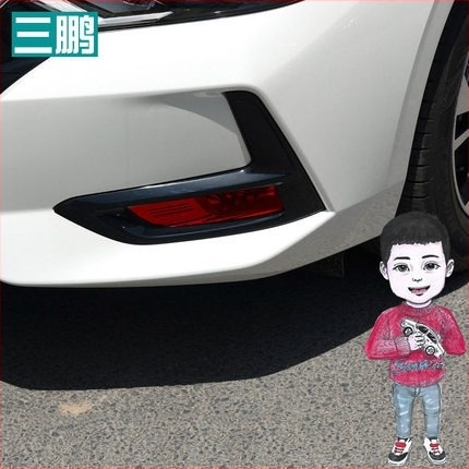 Sanpeng ködfényszóró fólia Nissan Sylphy 2020 (14. generáció) - matrica, erős tapadás, Guangdong eredet