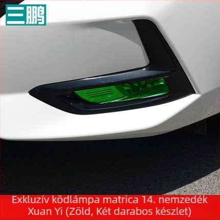 Sanpeng ködfényszóró fólia Nissan Sylphy 2020 (14. generáció) - matrica, erős tapadás, Guangdong eredet