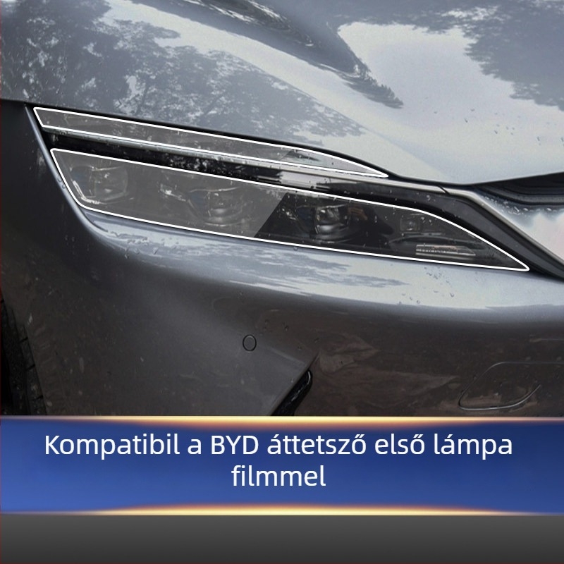 Fényszóróvédő film | Hidrogel membrán | Egyrészes formázás | Koptatás- és karcolásálló | Audi fényszórókhoz