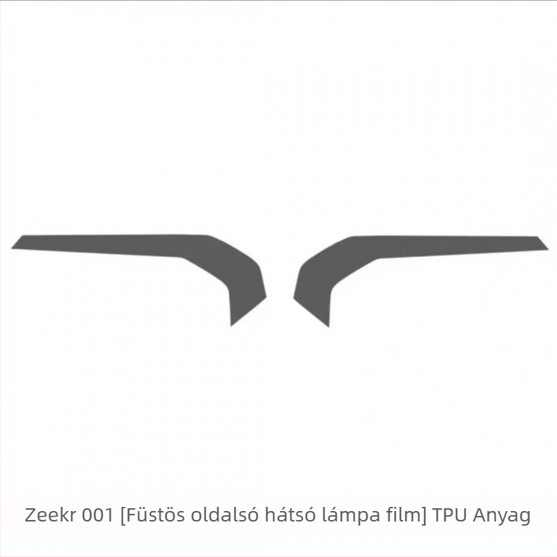 TPU fényszóró- és hátsó lámpa fólia Zeekr 001 (2021–2024) – kopásálló, karcolásálló, DRL védelem
