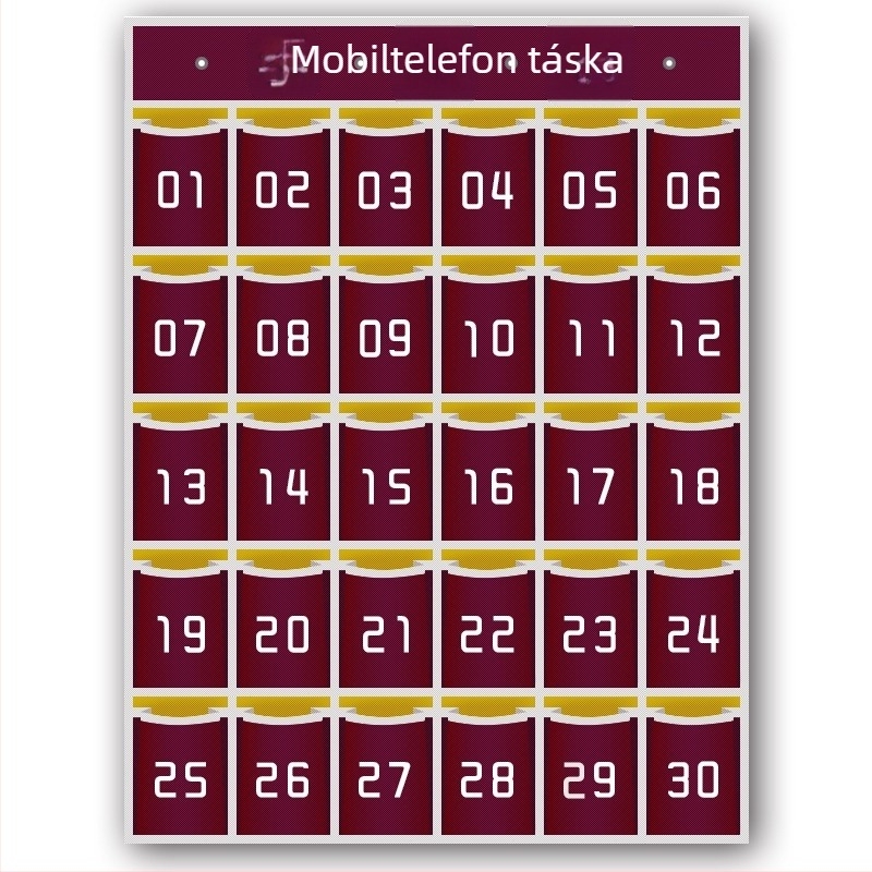 Osztálytermi telefon-tároló táska - falra szerelhető telefonos tároló, modell 985, anyag: selyem virág, japán stílus, cikkszám F957JS96T9JS78