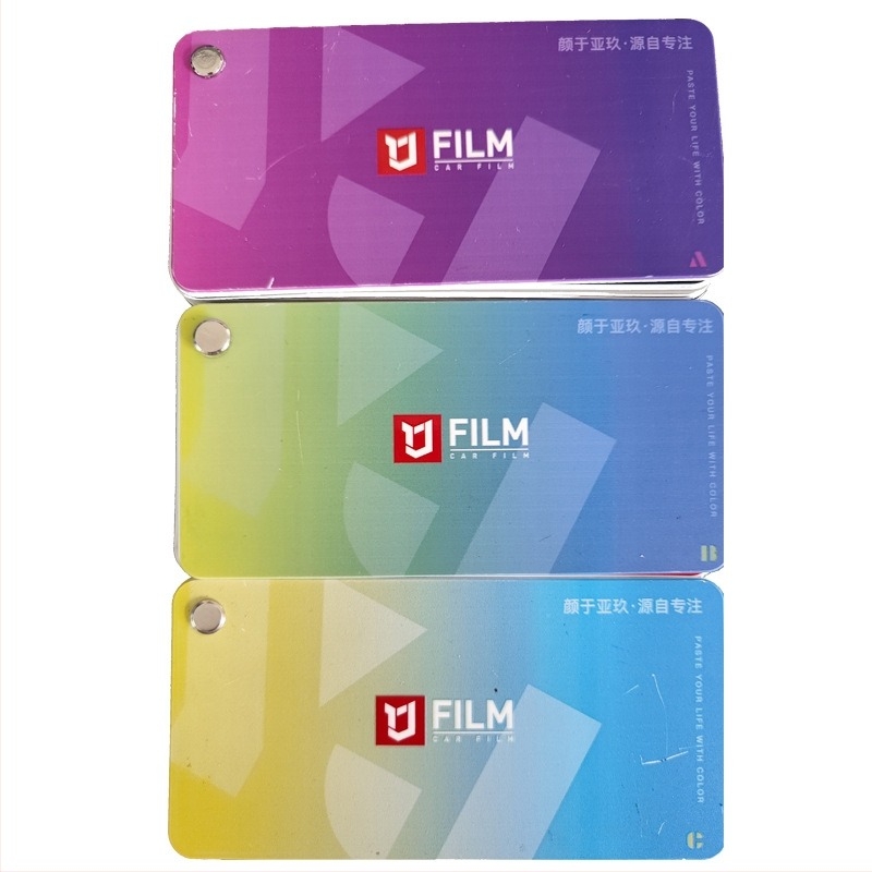 Anolly/Einoli PVC Színkártya sablon – Kód 10001