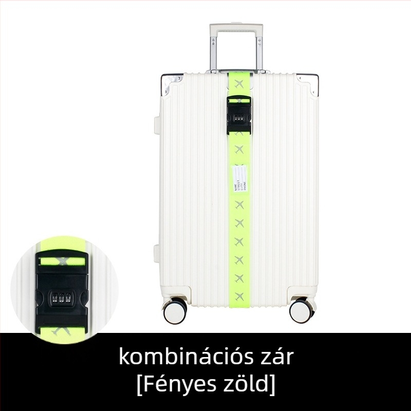 Poggyászheveder egy szavas jelszóval, világító és reflexiós, ultra könnyű poliészter, 2018 tavaszán debütált.