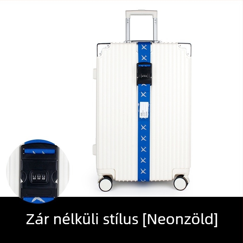 Poggyászheveder egy szavas jelszóval, világító és reflexiós, ultra könnyű poliészter, 2018 tavaszán debütált.