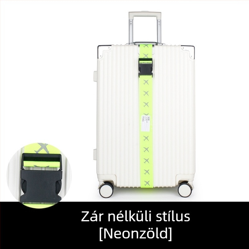 Poggyászheveder egy szavas jelszóval, világító és reflexiós, ultra könnyű poliészter, 2018 tavaszán debütált.