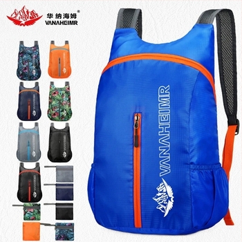 Összecsukható kültéri hátizsák, uniszex, nylon, kapacitás kevesebb mint 20L, laptop-kompatibilis, Warneheim