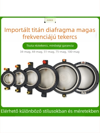 Tweeter fej hangtekercs – kiegészítők és javító Alkatrészek