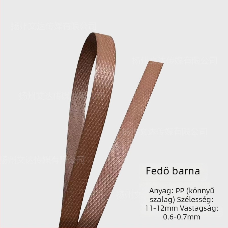 PP csomagoló szalag, vastagság 0.6, szakítószilárdság 50 kg, modell 1106, kézi kötéshez