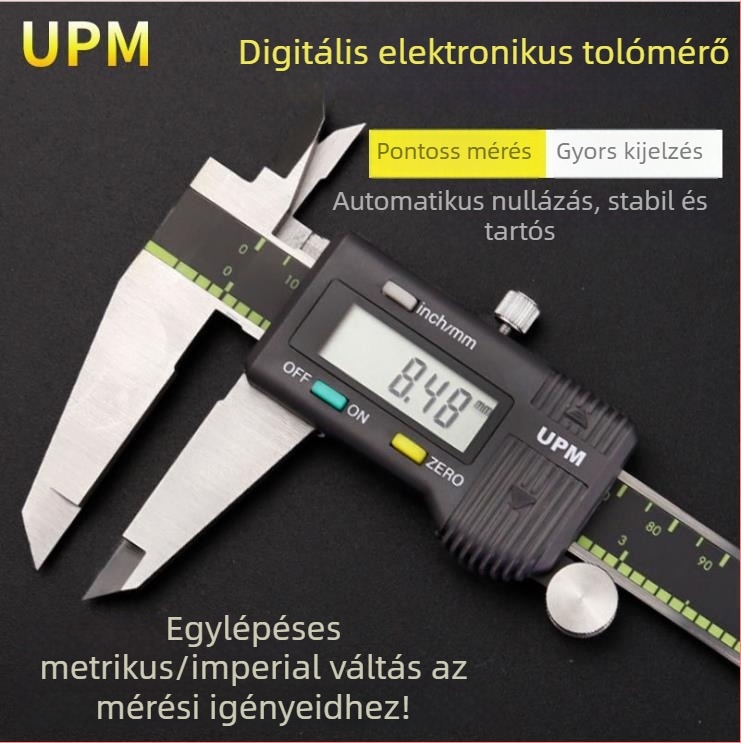 UPM Digitális tolómérő 0-150mm/0-200mm kiváló precizitás