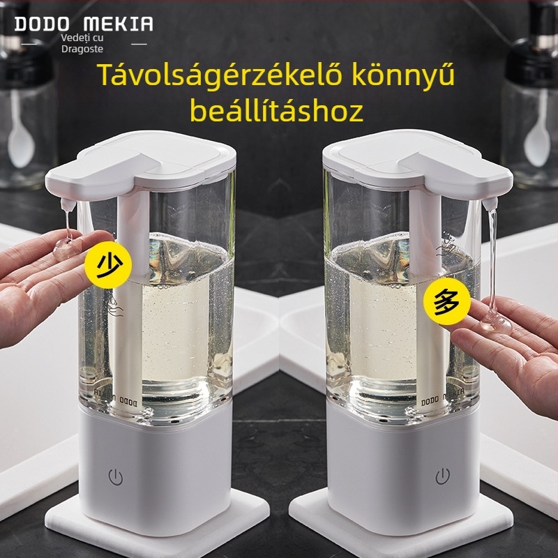 Automatikus mosdó- és fertőtlenítő adagoló szenzorral, ABS ház, CE tanúsítvány, injekciósöntés, Teng Hui, konyhai folyadék adagoló