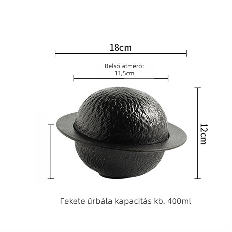 Fedeles porcelán kerek tál, csíkos mintával, modern egyszerű stílus (Porcelán; Csíkos minta; Modern egyszerű stílus; Kör alakú; Mikrohullámú sütőben használható)