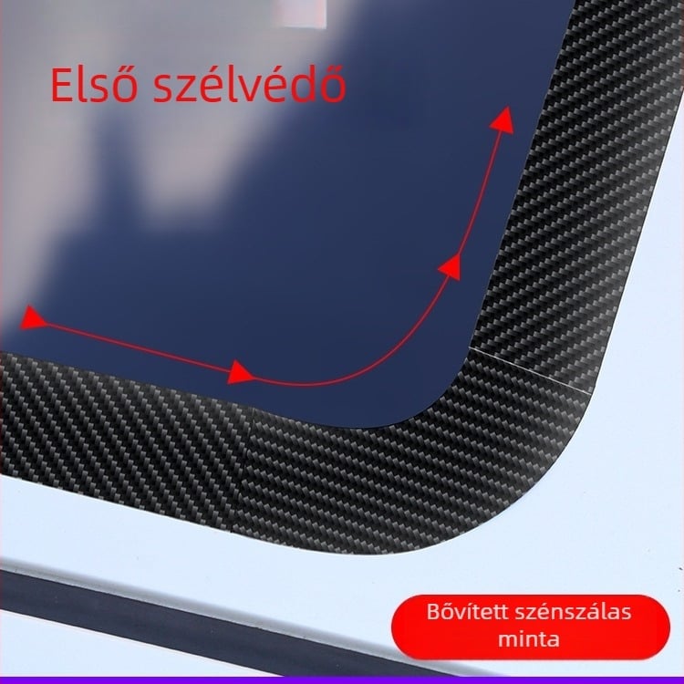 Szilikon gumiból készült napfénytető tömítőcsík, modell 123-17, autó tetőüveg vízálló tömítés