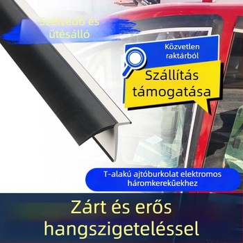 T alakú gumitömítő szalag ajtóhoz elektromostriciklihez