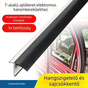 T alakú gumitömítő szalag ajtóhoz elektromostriciklihez