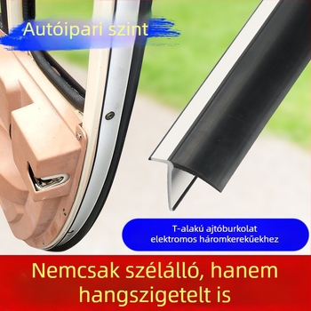 T alakú gumitömítő szalag ajtóhoz elektromostriciklihez