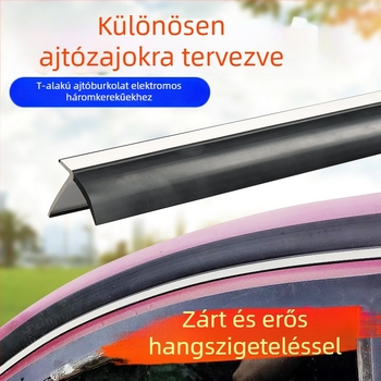 T alakú gumitömítő szalag ajtóhoz elektromostriciklihez