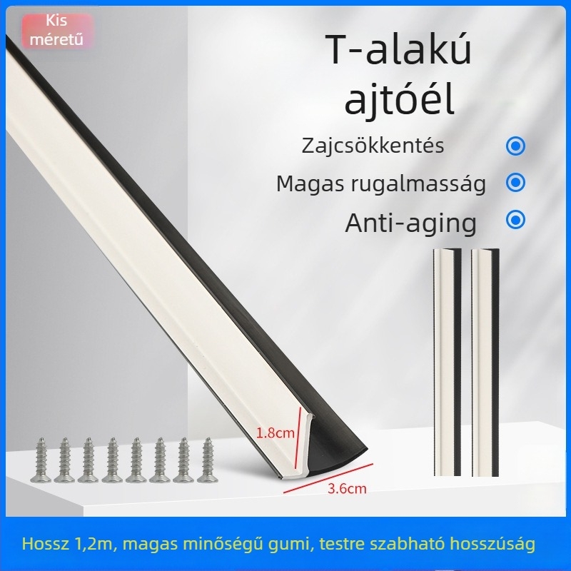 T alakú gumitömítő szalag ajtóhoz elektromostriciklihez