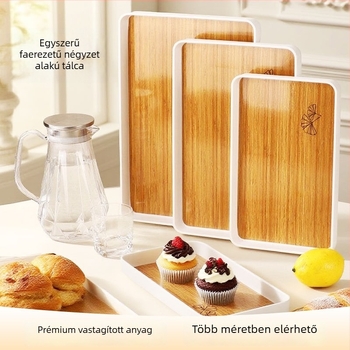 Pallet sorozat asztaltálca, modern minimalista stílus, PP anyag, logóval testre szabható, teához, kávéhoz és gyümölcshöz alkalmas