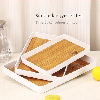 Pallet sorozat asztaltálca, modern minimalista stílus, PP anyag, logóval testre szabható, teához, kávéhoz és gyümölcshöz alkalmas