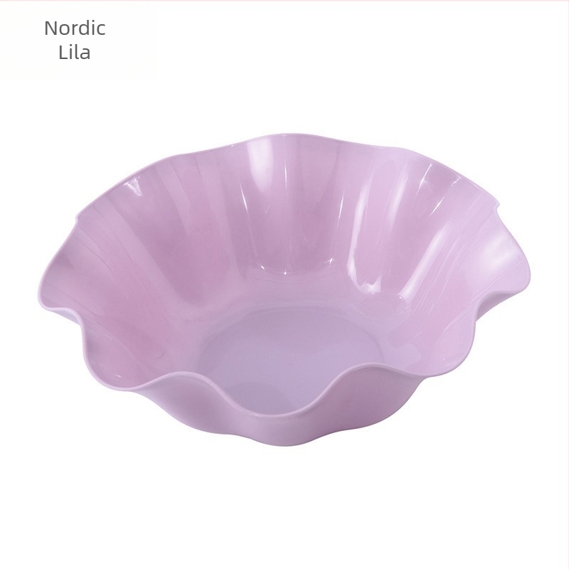 Mingrui műanyag gyümölcstál, európai stílus, egyszerű kivitel, snackekhez és aszalt gyümölcsök számára (2019-ben bemutatva)