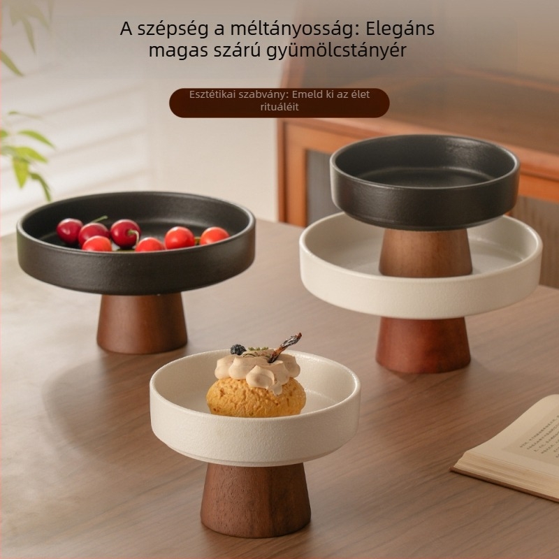 Orange River porcelán gyümölcstál, könnyed luxus retro stílusban