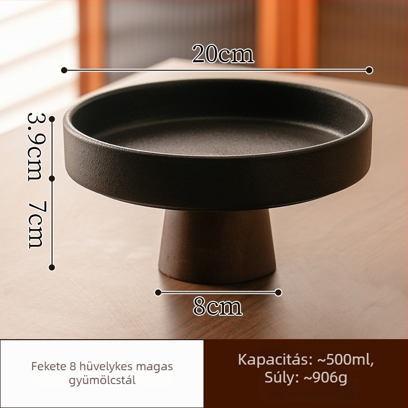 Orange River porcelán gyümölcstál, könnyed luxus retro stílusban