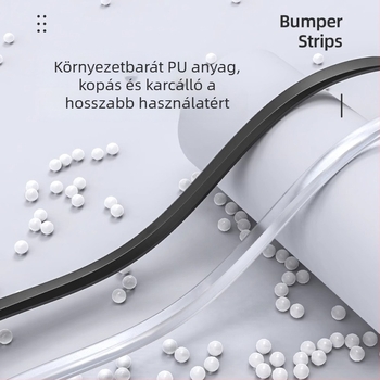 Autóajtó ütésvédő szalag, PVC, univerzális modell T0598-1