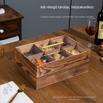 Gyümölcstartó tál rekeszekkel, új kínai stílus, Cao nan márka, bevezetés 2025, kód Cn250606