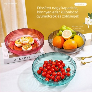 Gyümölcstál, műanyag, modern egyszerű stílus, termékkód A1-4-5, 2019-ben debütált.