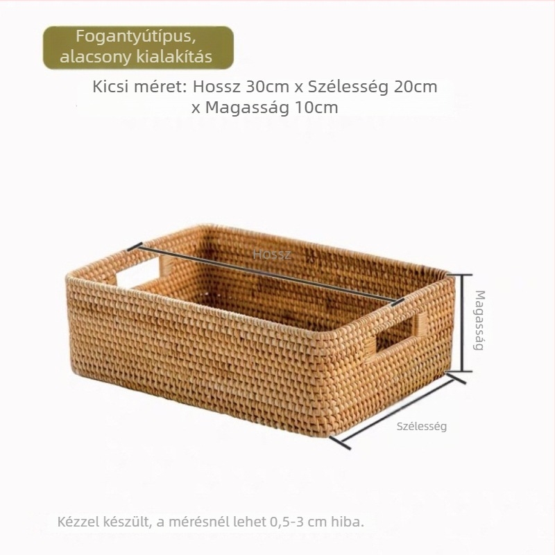 Autumn Vine fonott tárolókosarak, négy darabos asztali rendező készlet