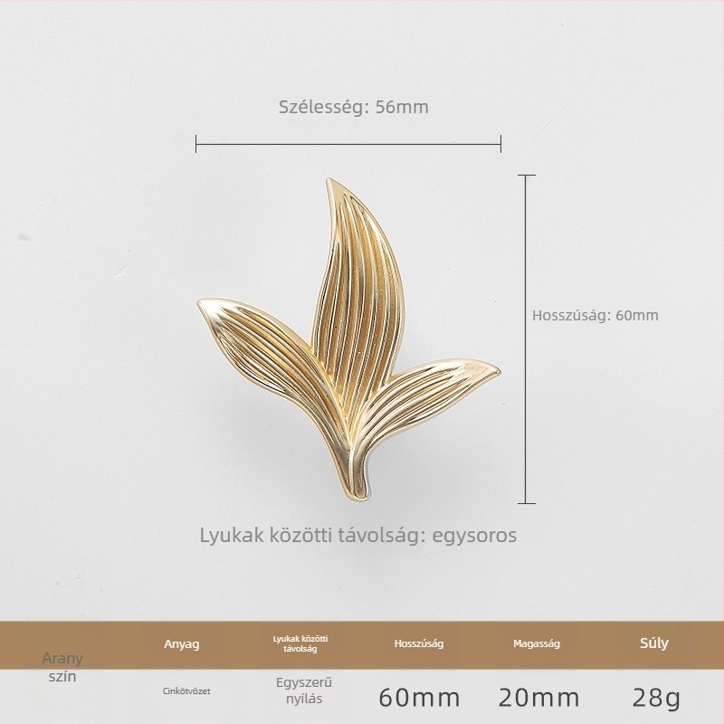 Imperial Seal Retrof Virág alakú egylyukú fogantyú szekrényhez és fiókhoz, modell 7129, cink ötvözet, elektrolit bevonat, új kínai stílus