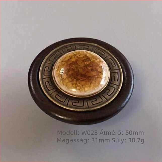 Szekrény- és fiókfogantyú ötvözetbe illesztett kivitel, elektroplattolt felülettel, modell W17059, ARTIC.
