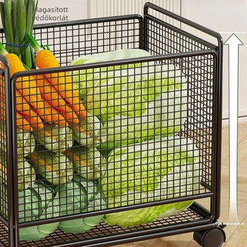 Bejárati tároló állvány és kosár — vas művészet, modern egyszerűség, modell 2152339574292221056, tárolókosár, ideális pl. takarók, fehérnemű, távirányító