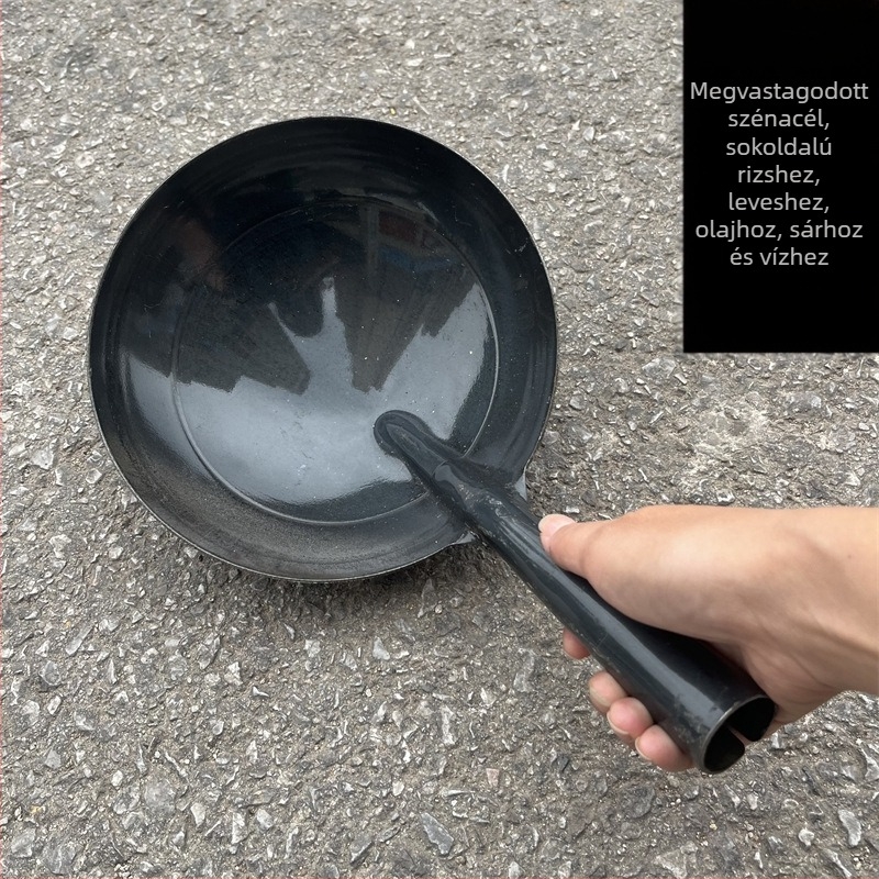 Főzőkanál vasból; nyél vasból; magas hőállóság; testreszabható feldolgozás; modern minimalista stílus