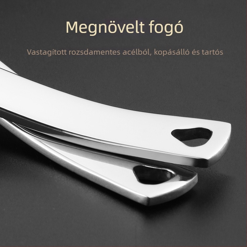 GDAY 304 rozsdamentes acél leveseskanál – főzéshez és tálaláshoz