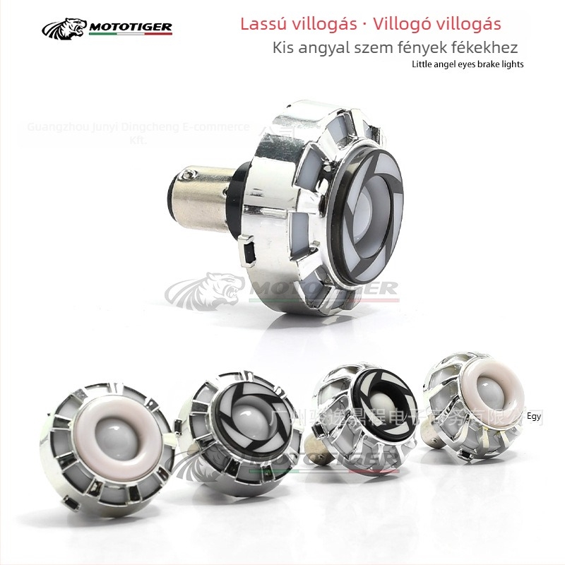 MOTOTIGER Angel Eye fékfénye motorkerékpárhoz – LED, 12V, 1W, 200 lm, Angel Eyes