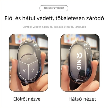 Gods business TPU kulcstartó NIO ES6/ES8/EC6-hoz NFC kártyával, egyszerű stílus