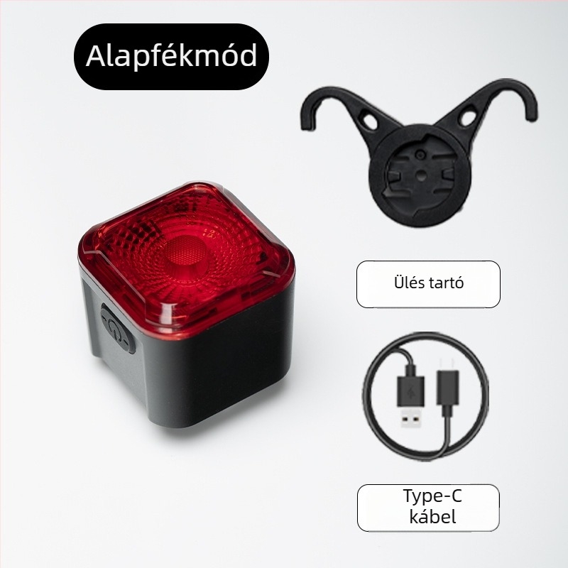 Kerékpár hátsó lámpa digitális energia kijelzővel és intelligens fékérzékelővel – Márka: An rider/nqy, testreszabható, magáncímke engedélyezett, nem importált