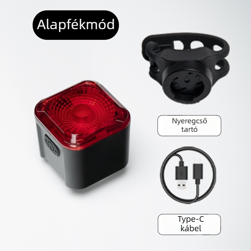 Kerékpár hátsó lámpa digitális energia kijelzővel és intelligens fékérzékelővel – Márka: An rider/nqy, testreszabható, magáncímke engedélyezett, nem importált