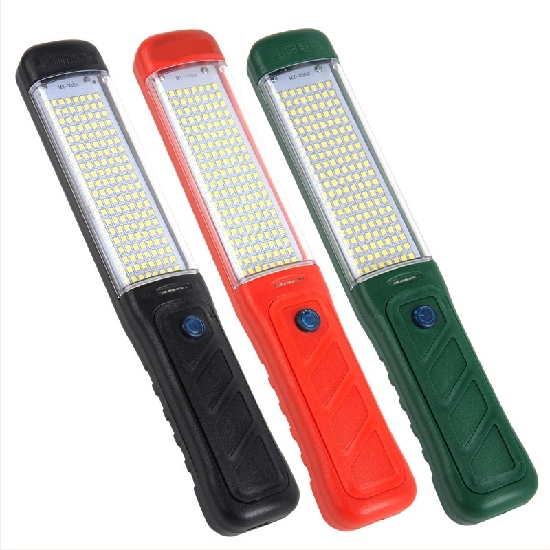 LED újratölthető munkalámpa mágneses kampóval, QY-82, ABS ipari minőségű műanyag, 30W, 5V, autó javítására és vészvilágításra.