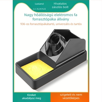 Deer Fairy Forrasztóállvány Bakelit fogantyúval és krómozott alappal