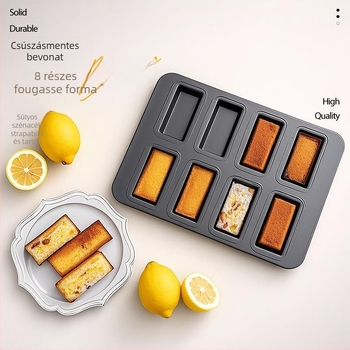 Guyi süteményforma, szénacél, modern minimalist stílus, négyzet alakú tepsi, 1 db készlet