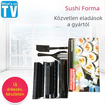 DIY sushi formázó készlet, szív alakú PP eszköz, 11 darabos készlet, koreai stílus