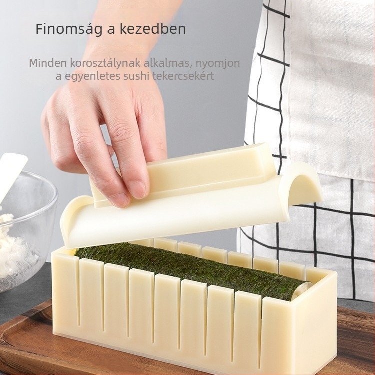 DIY sushi formázó készlet, szív alakú PP eszköz, 11 darabos készlet, koreai stílus