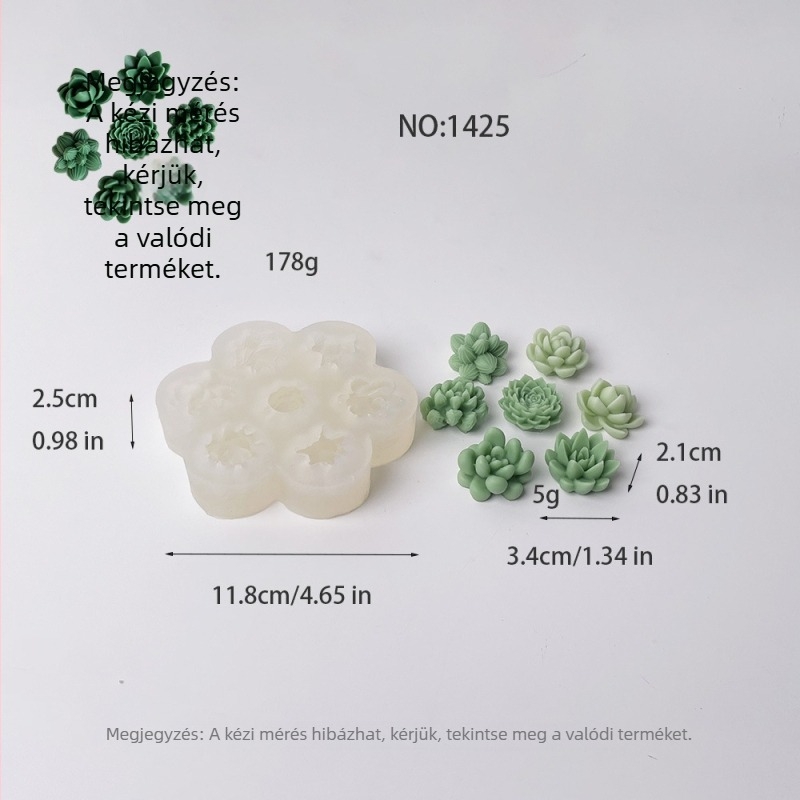Szilikon tortaforma szabálytalan formával – alkalmas gyertyákhoz, gipszhez, kézműves szappanhoz és süteményekhez