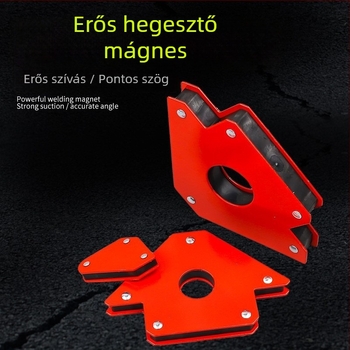 Erős mágneses hegesztő pozicionáló, vasat vonzó mágnessel, derékszögű és többszögű tartó a hegesztéshez