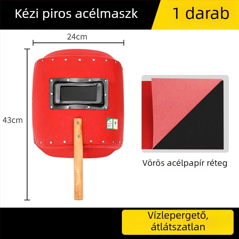 Kézi hegesztőmaszk – teljes arcvédelmet nyújt ívhegesztéshez, Gathering márka