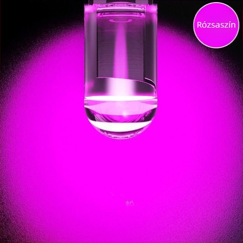 12V autó LED magas fényerősségű lencse, T10 kis dugaszoló, nappali menetfény W5W, világítás a rendszámhoz